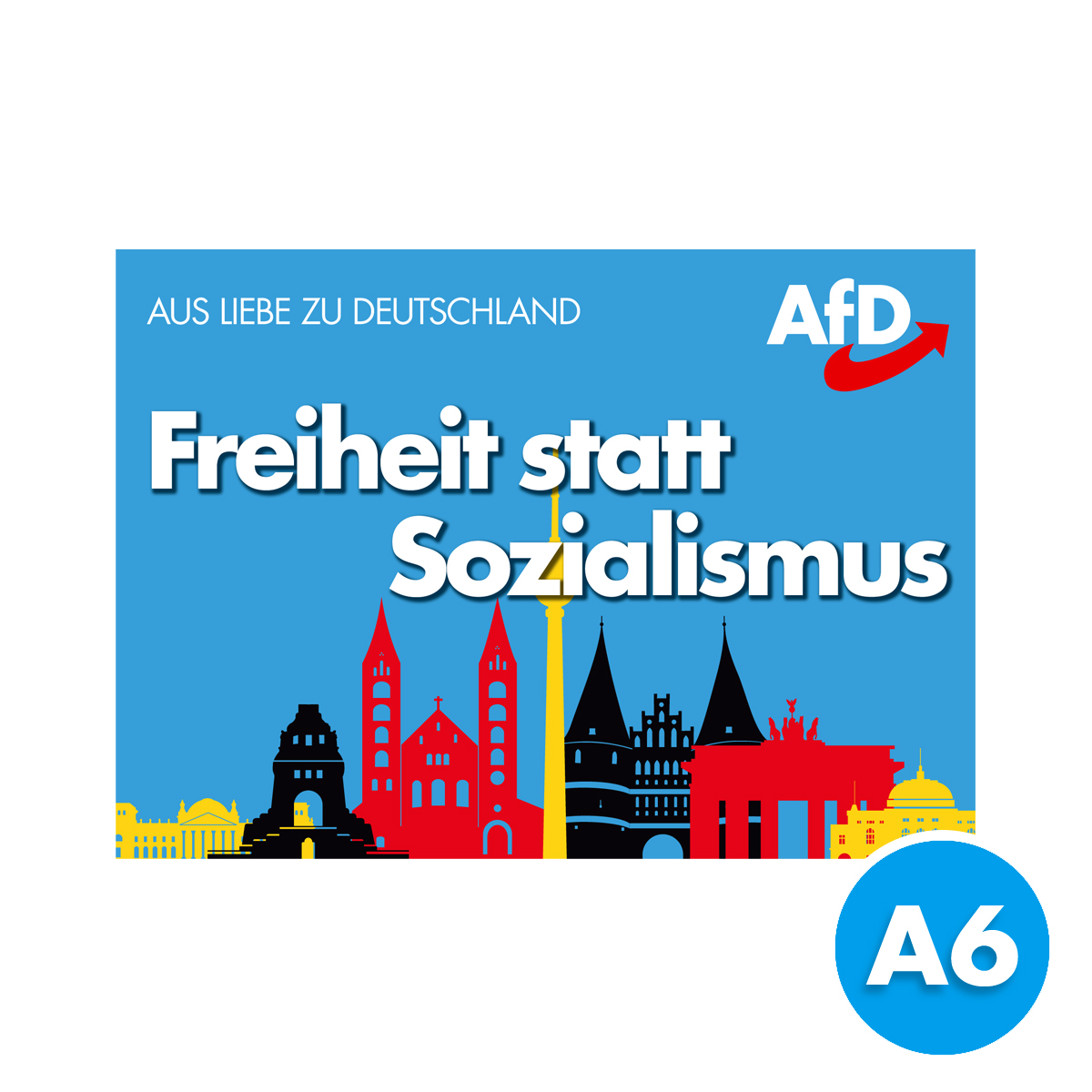 Aufkleber\u0020\u0022Freiheit\u0020statt\u0020Sozialismus\u0022