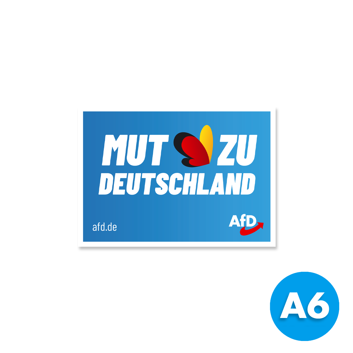 Aufkleber\u0020\u0022Mut\u0020zu\u0020Deutschland\u0022