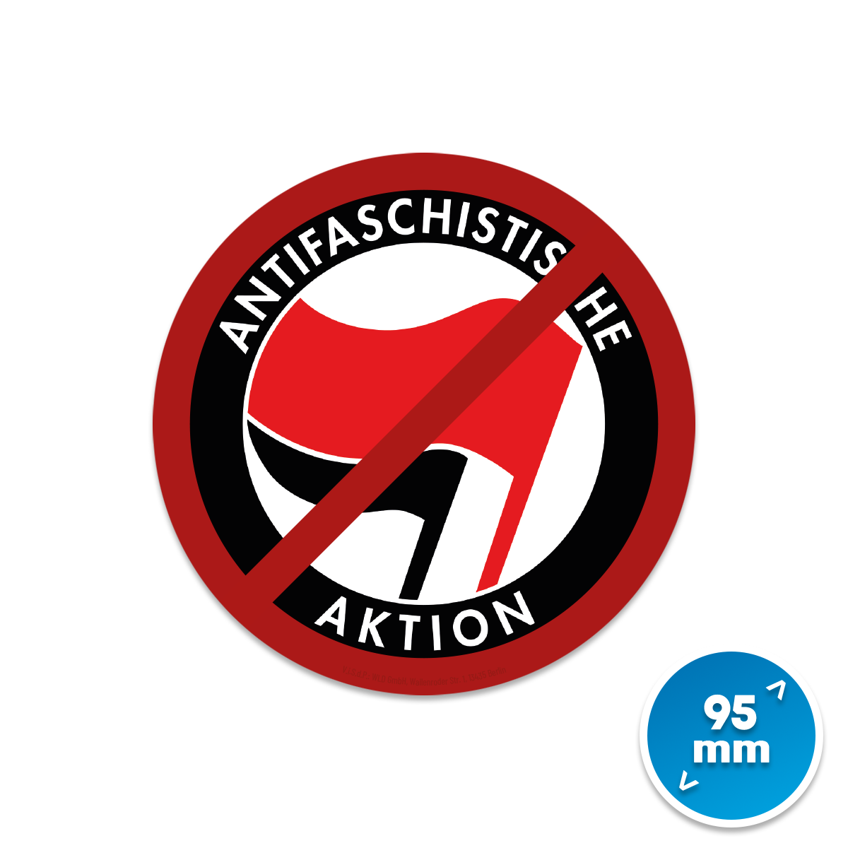 Aufkleber\u0020\u0022Antifa\u0022 Aufkleber\u0020\u0022Antifa\u0022
