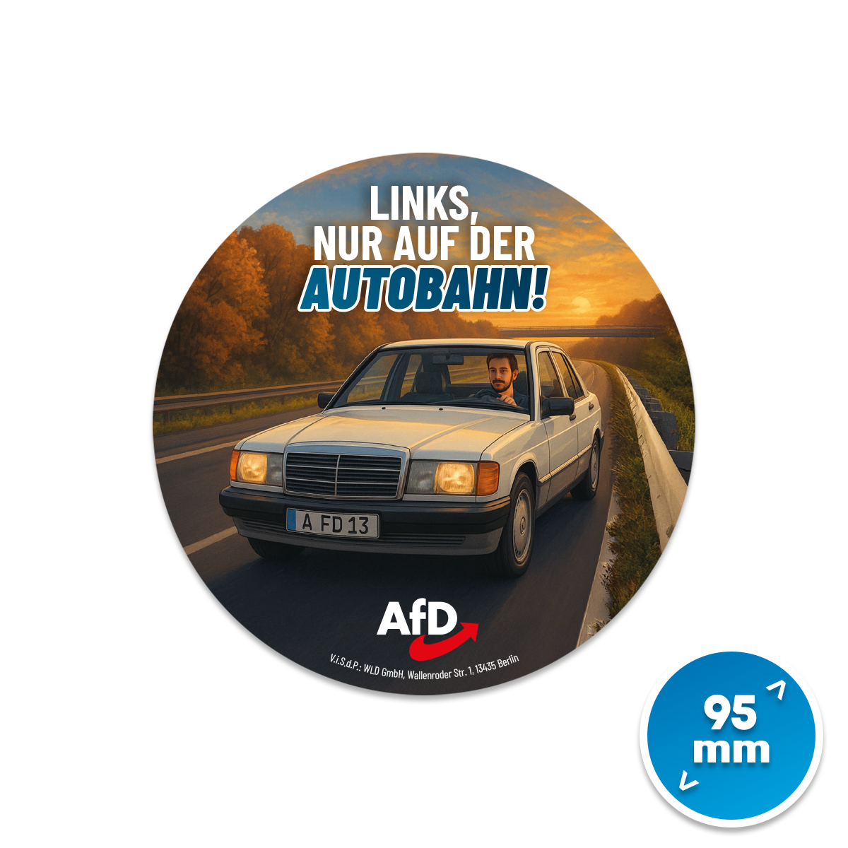 Aufkleber\u0020\u0022Autobahn\u0022 Aufkleber\u0020\u0022Autobahn\u0022