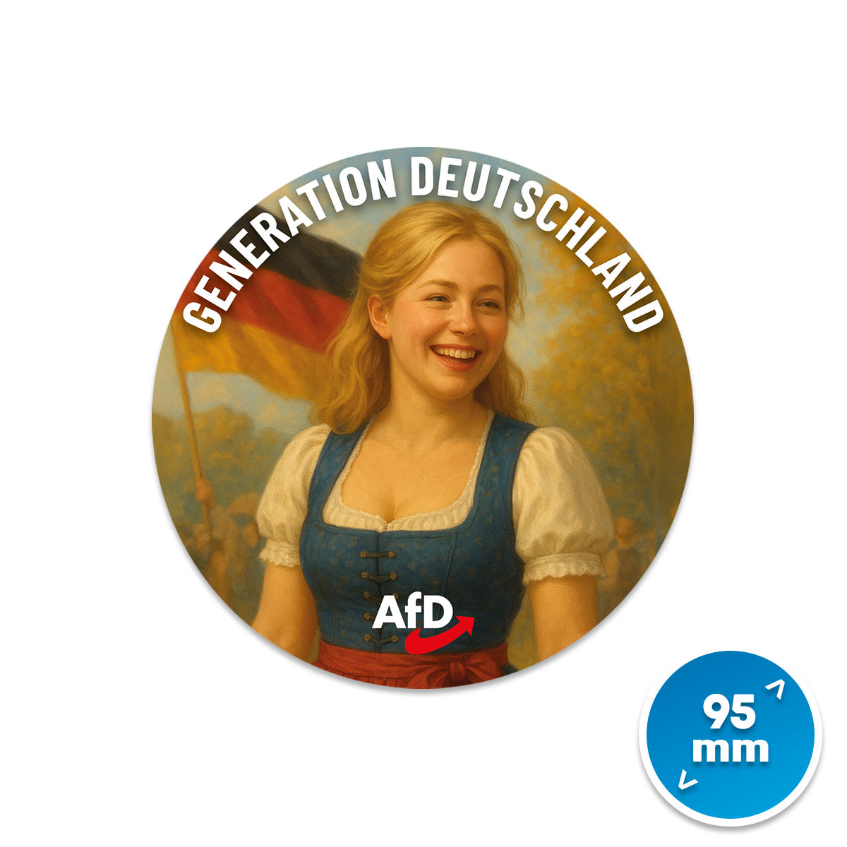 Aufkleber "Generation Deutschland, Tradition"