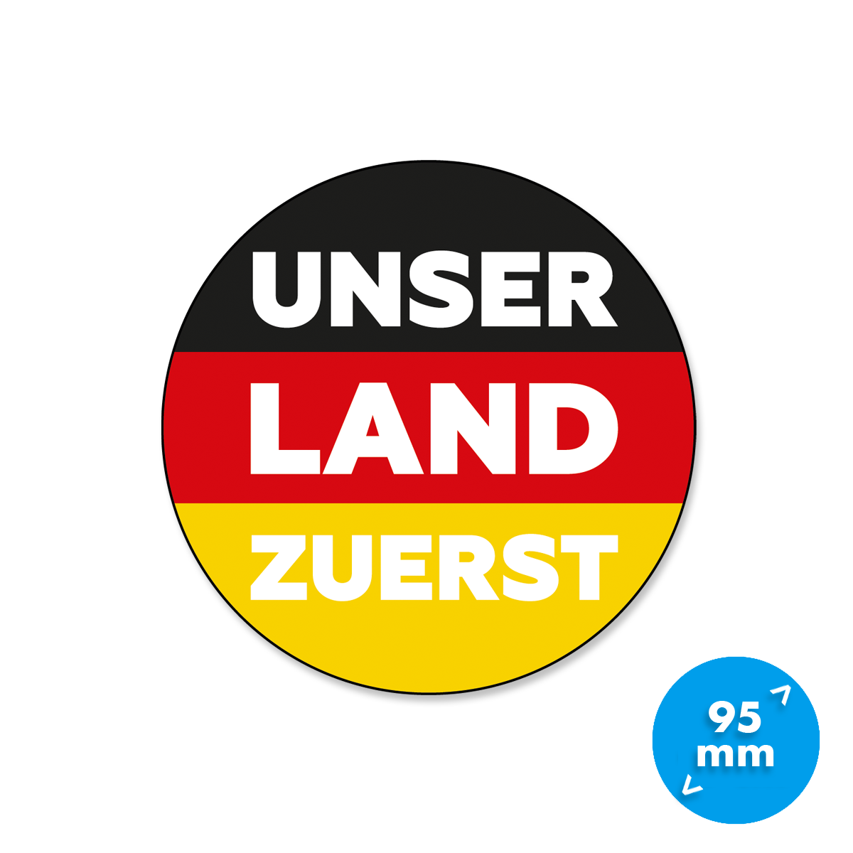 Aufkleber\u0020\u0022Unser\u0020Land\u0020zuerst\u0022