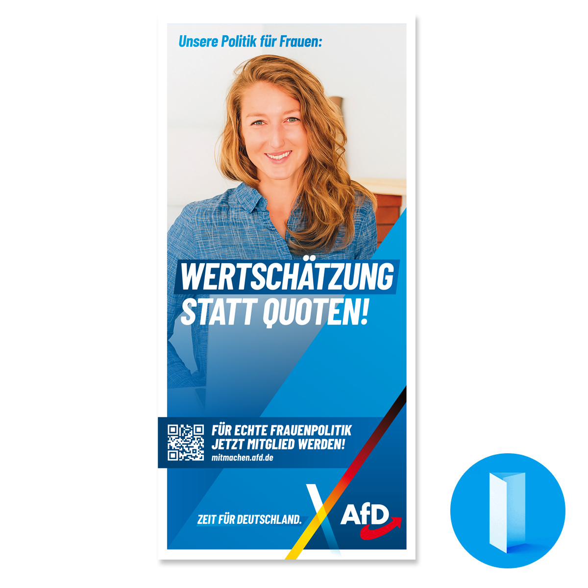 Faltblatt "Frauenpolitik"
