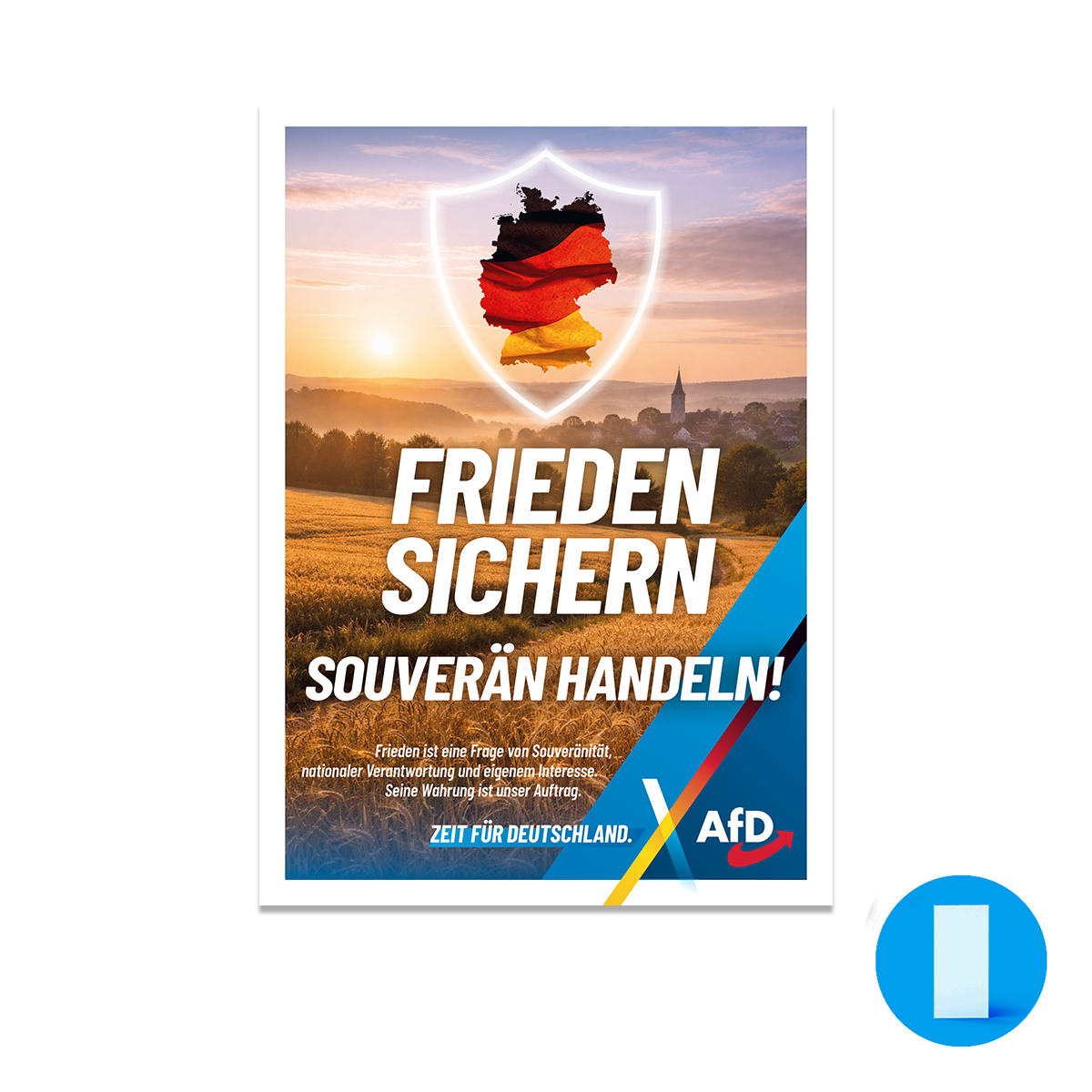 Flyer "Frieden" 2026
