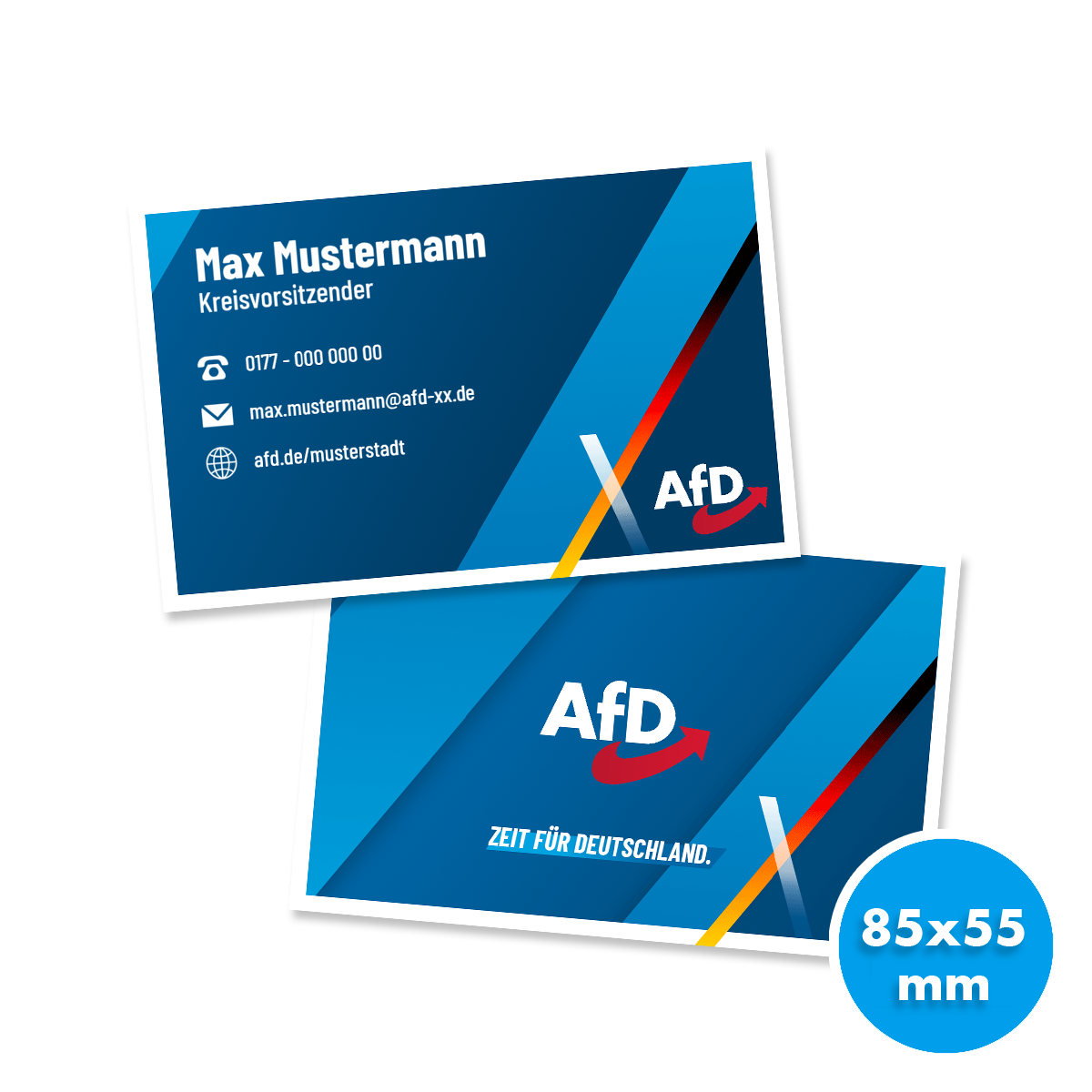 Visitenkarte Motiv "ZfD"