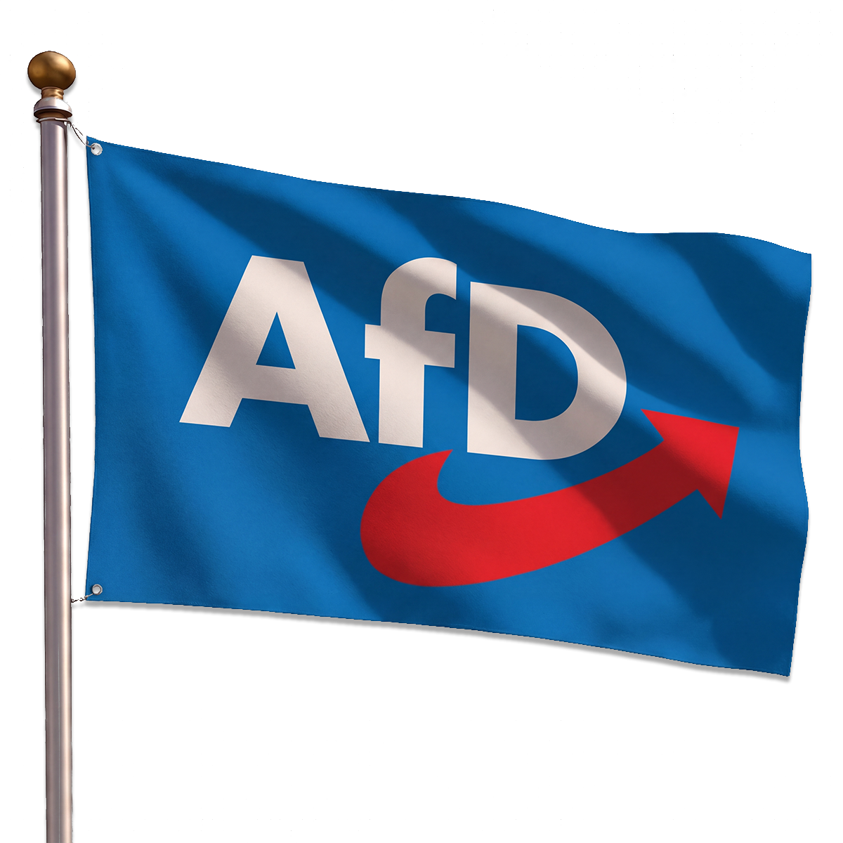 Hissfahne geöst "AfD" 150 x 90 cm